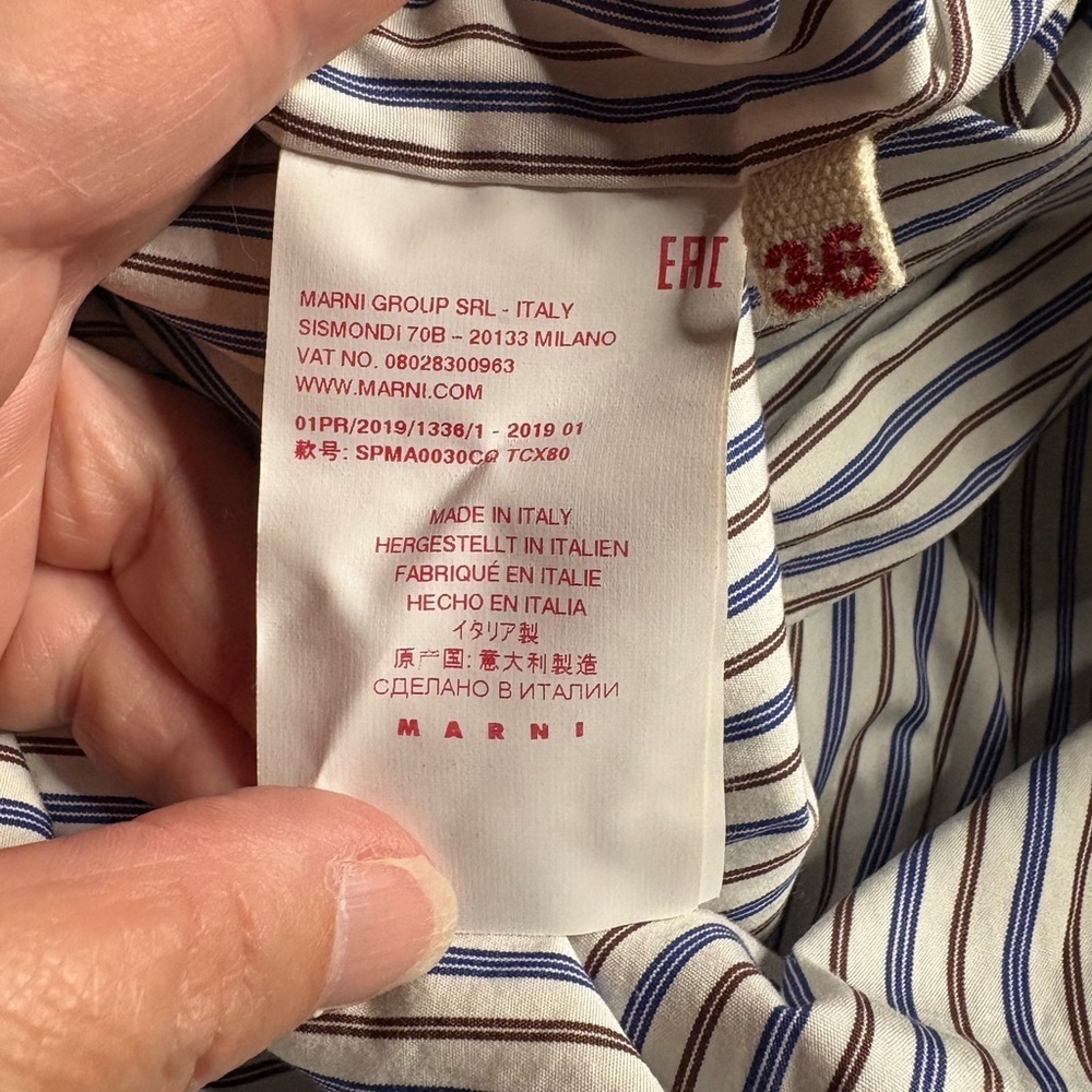 EUC Marni- Layer Duster Dress. Size 0 - Picture 8 of 11